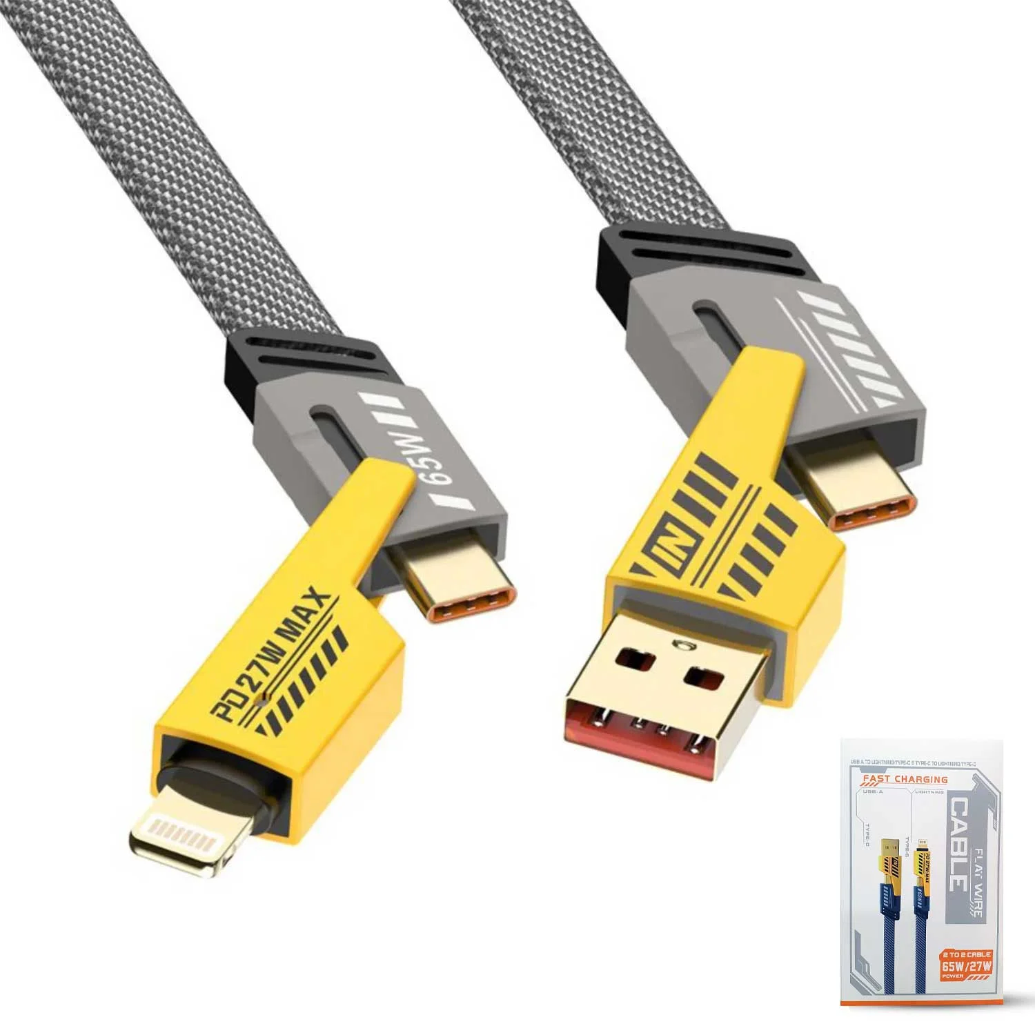 4-in-1 Multi USB PD Charging Cable