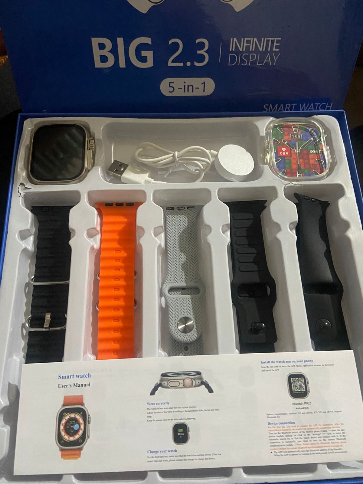 i20 Ultra Max Suit Smart Watch