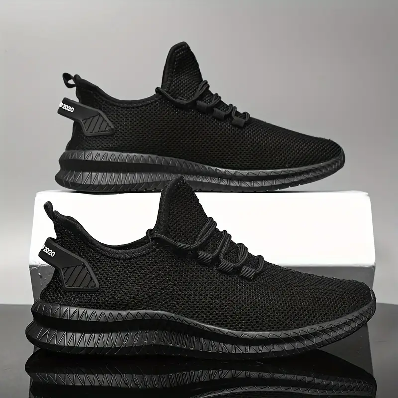 Mens Blk Sneakers