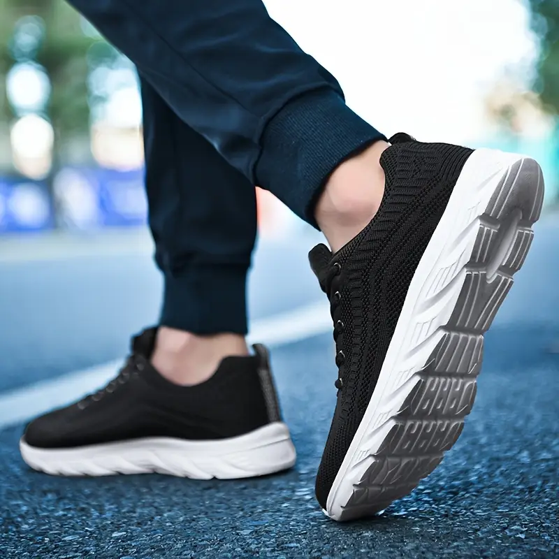 Mens Knite Blk Sneakers