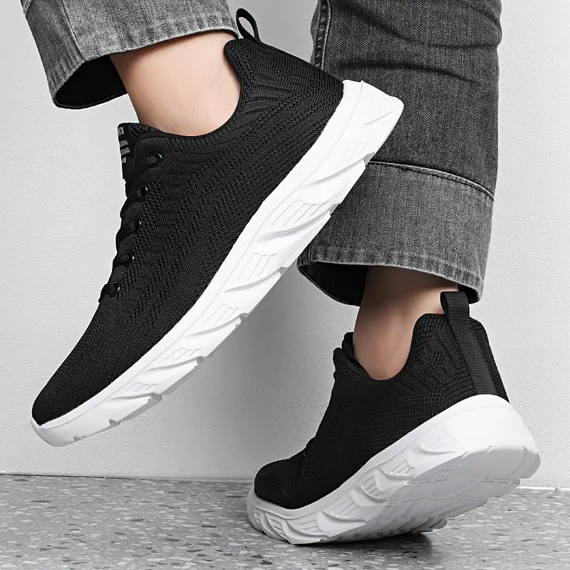 Mens Knite Blk Sneakers