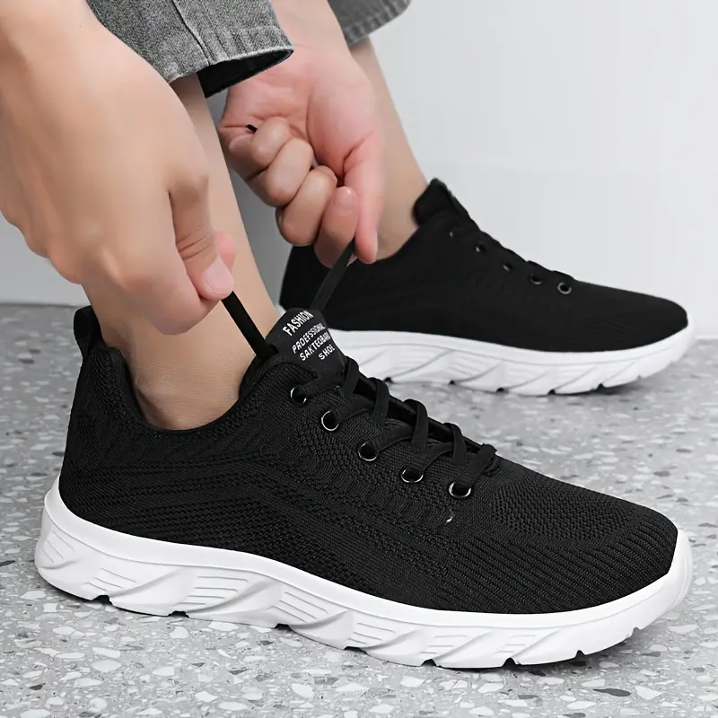 Mens Knite Blk Sneakers