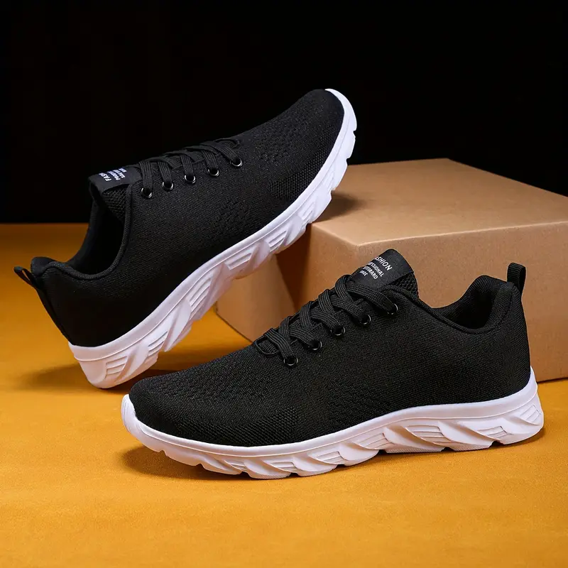 Mens Knite Blk Sneakers