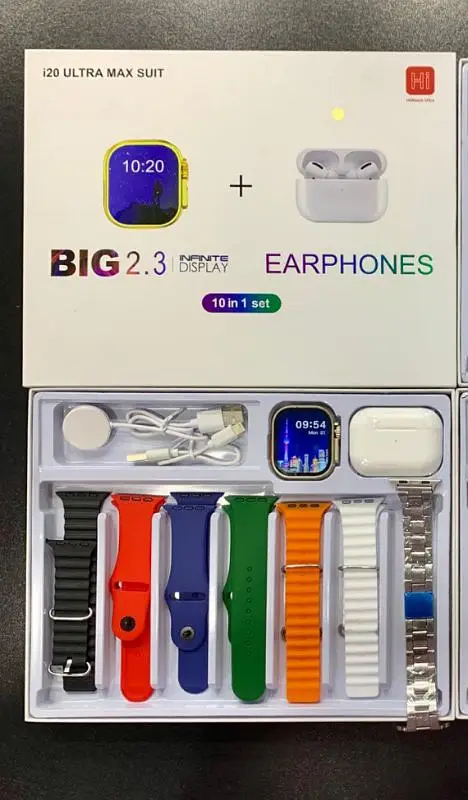 i20 Ultra Max Suit Smart Watch