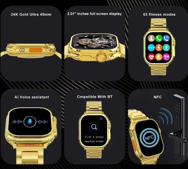 i20 Ultra Max Suit Smart Watch