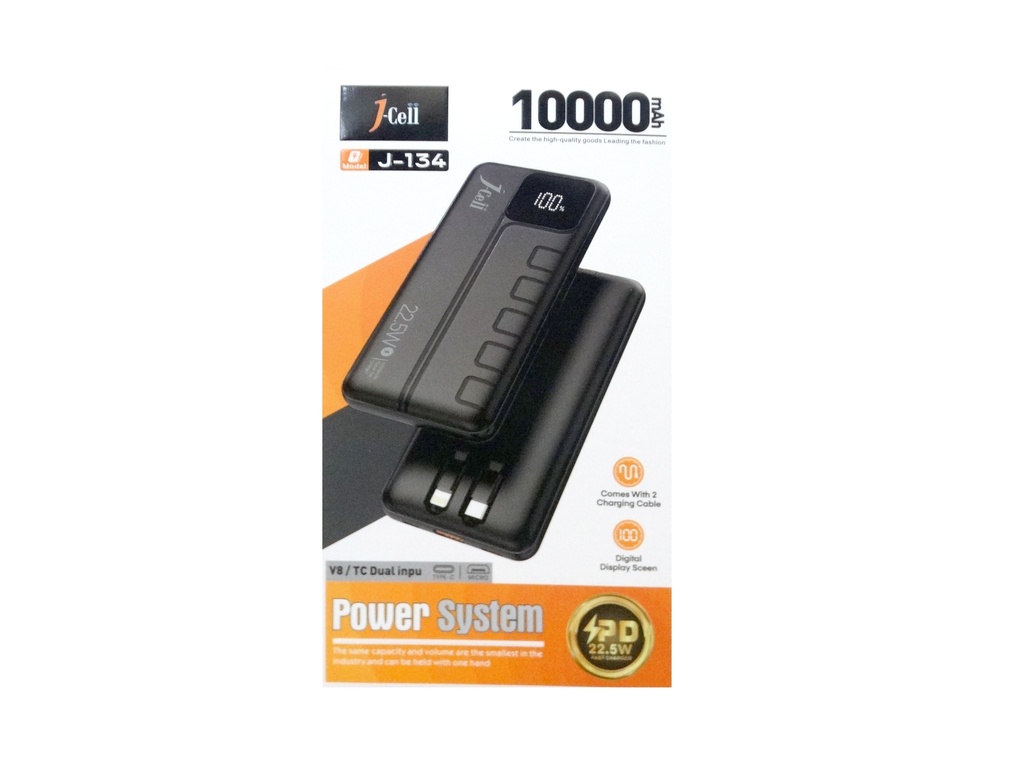 J Cell 134 Power Bank
